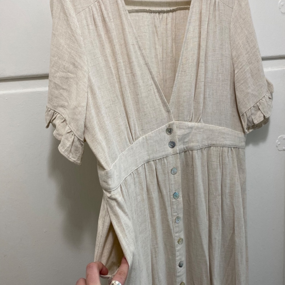 Cottagecore button down midi - Picture 3 of 6
